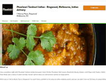 Tablet Screenshot of phoolwaritandoori.com